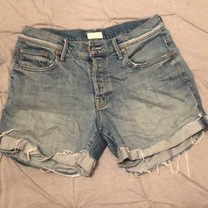 Jean Shorts (Mother)